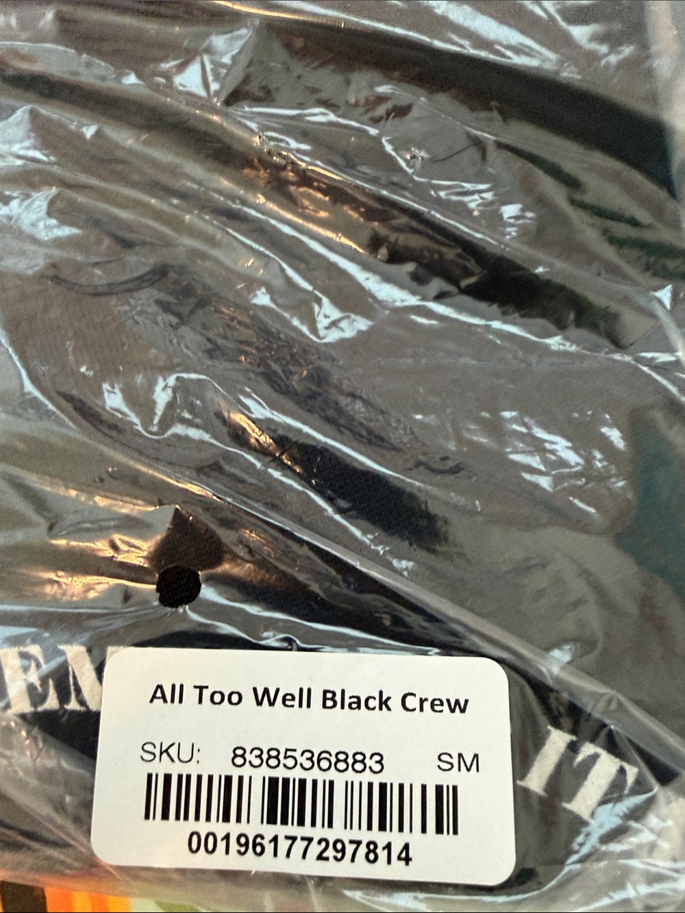 Taylor Swift The Eras Tour All Too Well Live Photo Oversized Crewneck Small - Picture 2 of 6